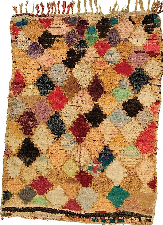 Maroccan rug BOUCHEROUITE