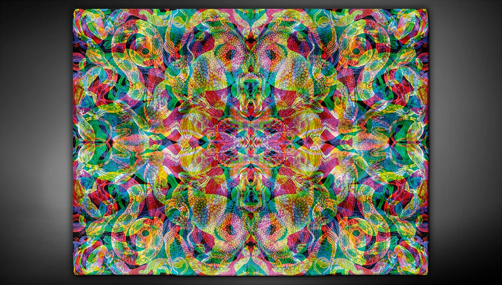 Artep rug Bestiario with natural light